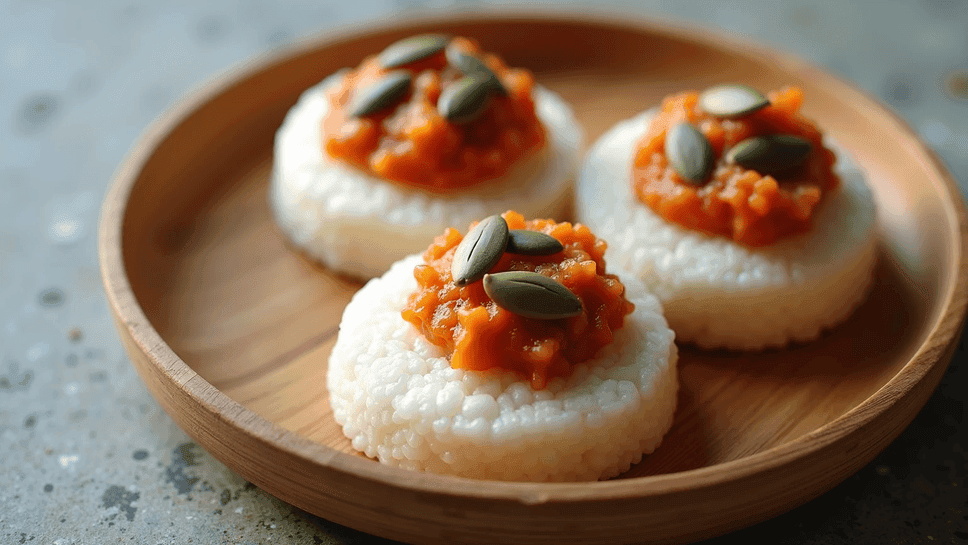 rice cakes with adzuki beans low histamine breakfast