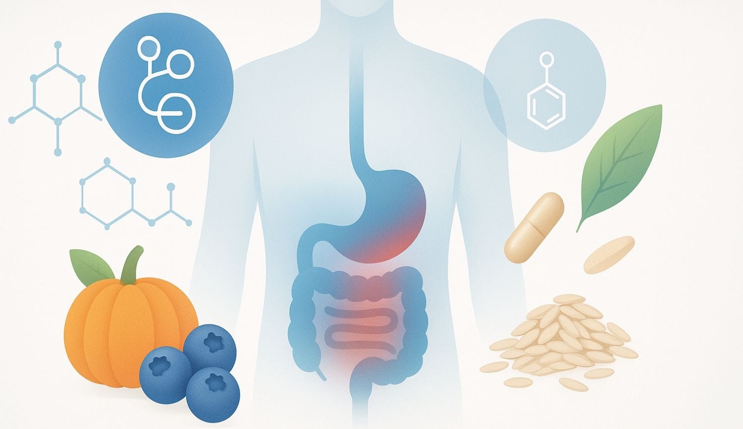 dao-deficiency-enzyme-histamine-breakdown-process Illustration showing how DAO enzyme breaks down histamine molecules in the digestive system illustrating dao deficiency